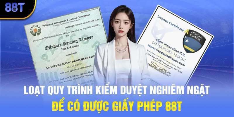 Loạt quy trình kiểm duyệt nghiêm ngặt để có được giấy phép 88T